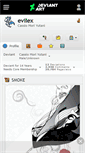 Mobile Screenshot of evilex.deviantart.com