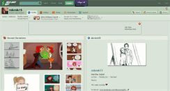 Desktop Screenshot of mikmik15.deviantart.com