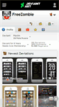 Mobile Screenshot of freezombie.deviantart.com