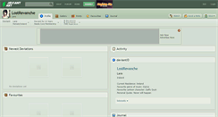 Desktop Screenshot of lostrevanche.deviantart.com