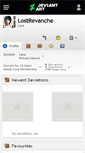 Mobile Screenshot of lostrevanche.deviantart.com