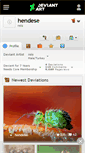 Mobile Screenshot of hendese.deviantart.com