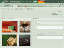 Tablet Screenshot of hendese.deviantart.com