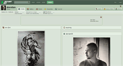 Desktop Screenshot of dmrotten.deviantart.com