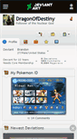 Mobile Screenshot of dragonofdestiny.deviantart.com