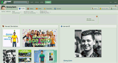 Desktop Screenshot of glossygem.deviantart.com