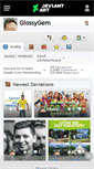Mobile Screenshot of glossygem.deviantart.com