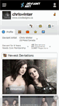 Mobile Screenshot of chriswinter.deviantart.com