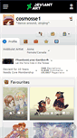 Mobile Screenshot of cosmosse1.deviantart.com