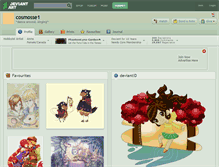 Tablet Screenshot of cosmosse1.deviantart.com