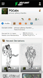 Mobile Screenshot of pgcabs.deviantart.com