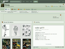 Tablet Screenshot of pgcabs.deviantart.com