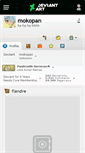 Mobile Screenshot of mokopan.deviantart.com