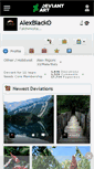 Mobile Screenshot of alexblacko.deviantart.com