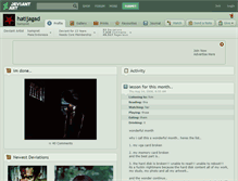 Tablet Screenshot of hatijagad.deviantart.com