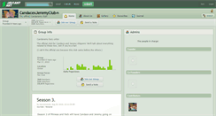 Desktop Screenshot of candacexjeremyclub.deviantart.com