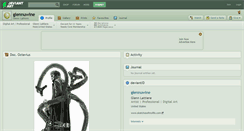 Desktop Screenshot of glennuwine.deviantart.com