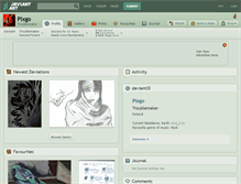 Tablet Screenshot of pixgo.deviantart.com