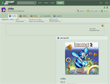 Tablet Screenshot of chibs.deviantart.com