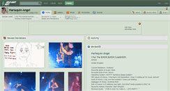 Desktop Screenshot of harlaquin-angel.deviantart.com