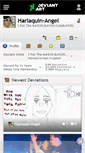Mobile Screenshot of harlaquin-angel.deviantart.com