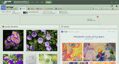 Desktop Screenshot of larksgar.deviantart.com