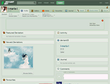 Tablet Screenshot of l-maria-l.deviantart.com