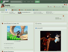 Tablet Screenshot of elodidy.deviantart.com