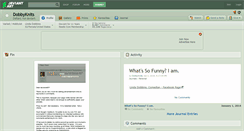 Desktop Screenshot of dobbyknits.deviantart.com