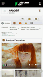 Mobile Screenshot of akacchi.deviantart.com