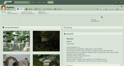 Desktop Screenshot of kyamyx.deviantart.com