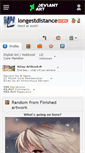 Mobile Screenshot of longestdistance.deviantart.com