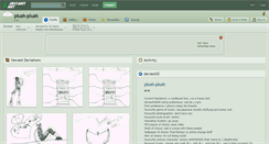 Desktop Screenshot of plush-plush.deviantart.com