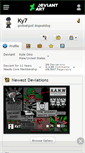 Mobile Screenshot of ky7.deviantart.com
