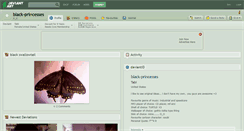 Desktop Screenshot of black-princesses.deviantart.com