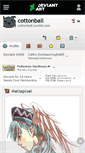 Mobile Screenshot of cottonball.deviantart.com