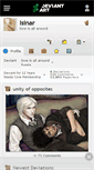 Mobile Screenshot of isinar.deviantart.com