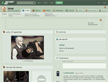 Tablet Screenshot of isinar.deviantart.com