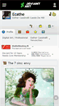 Mobile Screenshot of ecathe.deviantart.com