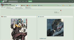 Desktop Screenshot of endless-warr.deviantart.com