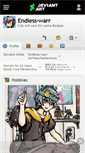 Mobile Screenshot of endless-warr.deviantart.com