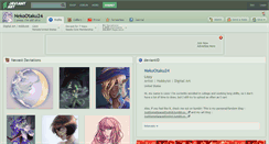 Desktop Screenshot of nekootaku24.deviantart.com