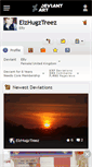 Mobile Screenshot of elzhugztreez.deviantart.com