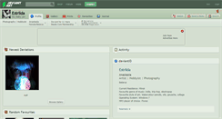 Desktop Screenshot of estrilda.deviantart.com