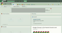 Desktop Screenshot of googlechromeplz.deviantart.com