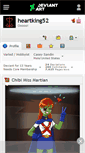 Mobile Screenshot of heartking52.deviantart.com