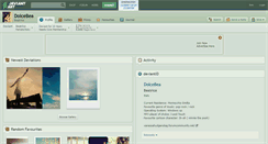Desktop Screenshot of dolcebea.deviantart.com