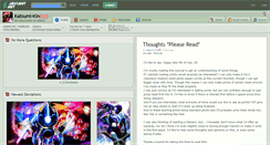 Desktop Screenshot of katsumi-kin.deviantart.com
