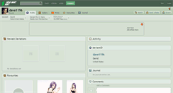 Desktop Screenshot of dave1196.deviantart.com