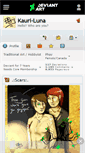 Mobile Screenshot of kauri-luna.deviantart.com